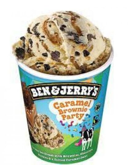 Ben & Jerry's Caramel Brownie 465 ml.